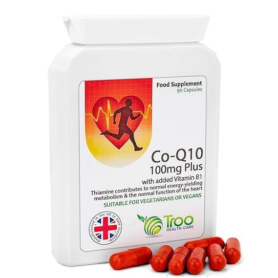 CoEnzyme Q10 Supplement (CoQ10) 100 milligrams 90 Vegetarian