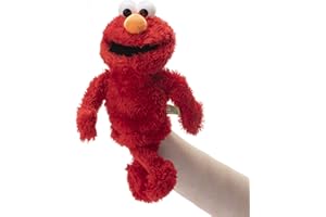 Wornma The Muppets Movie Soft Stuffed Plush Toy Cookie Monster Hand Puppet, Red Monster