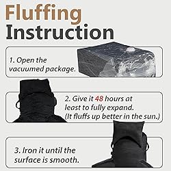 Unisakey Portable Large Reading Pillows with