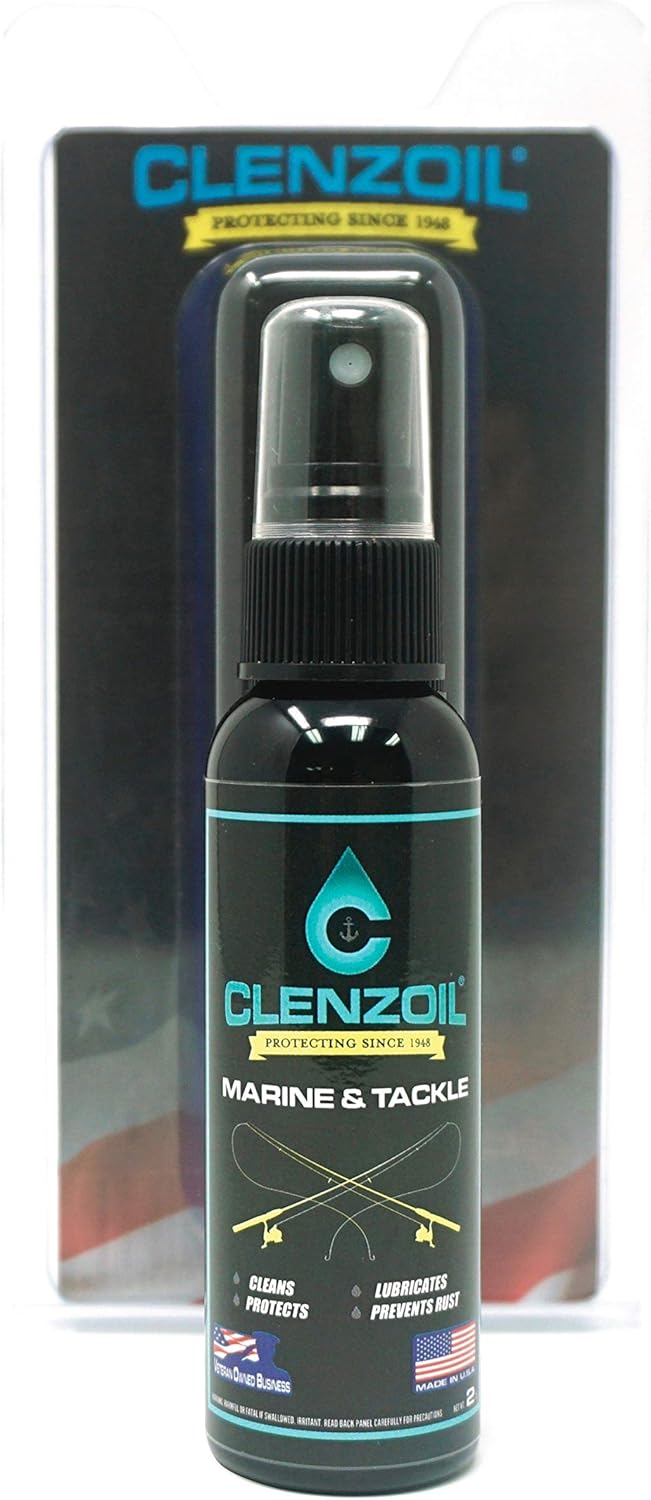 Moulinet Peche Salt Gun Clenzoil Marine Tackle Reel Care Kit