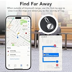 QCOQ Air Tags, Bluetooth Trackers Work with Apple