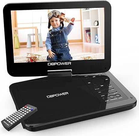 Dbpower Tragbarer Dvd Player 10 5 Zoll 3 Stunden Amazon De Elektronik