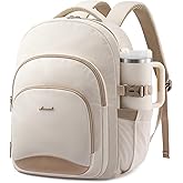 LOVEVOOK Laptop Backpack for Women, 15.6-Inch Work Backpack, Back to School Bookbag for College Student Teen Girls, Casual Personal Item Travel Bag Business Computer Daypack for Teacher Nurse, Gift