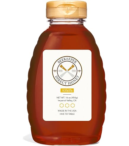 Nature Nate's 100% Pure Raw Unfiltered Honey - 32oz Squeeze Bottle Award Winning Taste