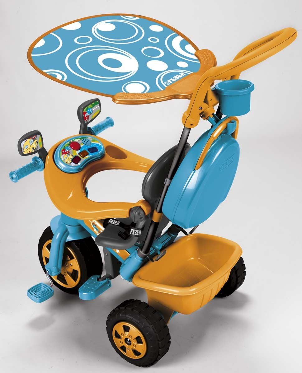 feber triciclo baby plus music