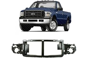 US AUTO PARTS PLUS New Front Header Panel Grille Opening Reinforcement Direct Replacement For Ford F-250 F-350 F-450 F-550 Super Duty 2005-2007 FO1221135 FO1220240 6C3Z8A284A