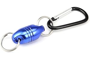 CRAZY SHARK Magnetic Net Release Aluminum Shell for Fly Fishing
