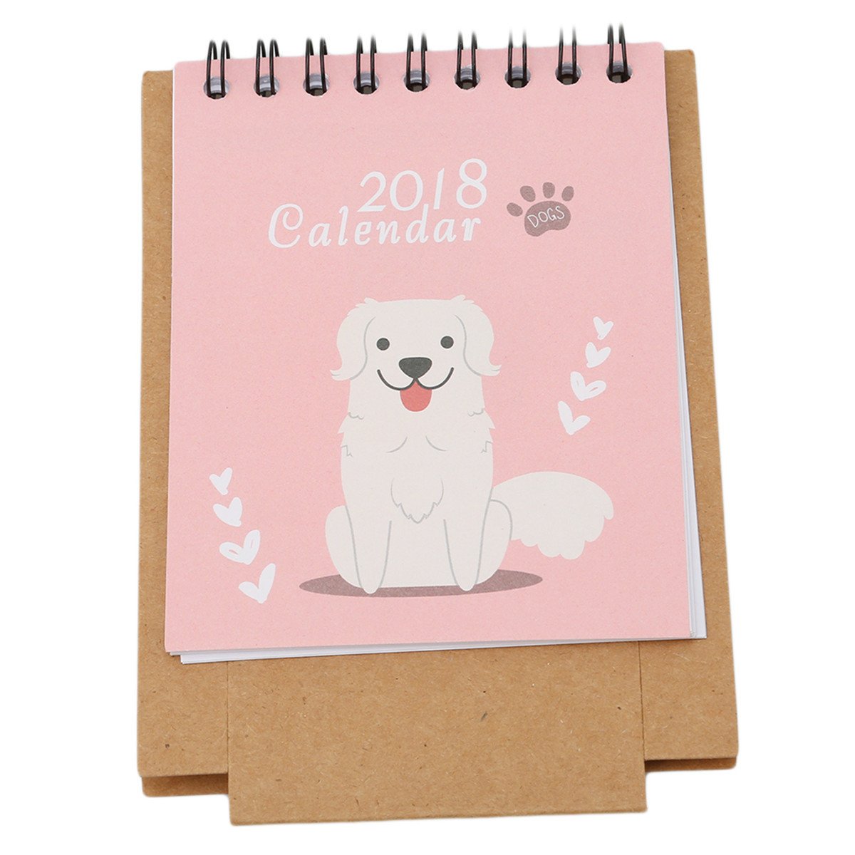 Best 2018 Puppy Desk Calendar