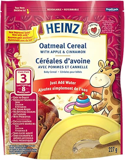 heinz oatmeal cereal