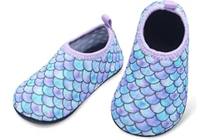 UCUHNB Baby Water Shoes Barefoot Skin Aqua Sock Swim Shoes for Beach Swim Pool Infant Walking Athletic Sandals