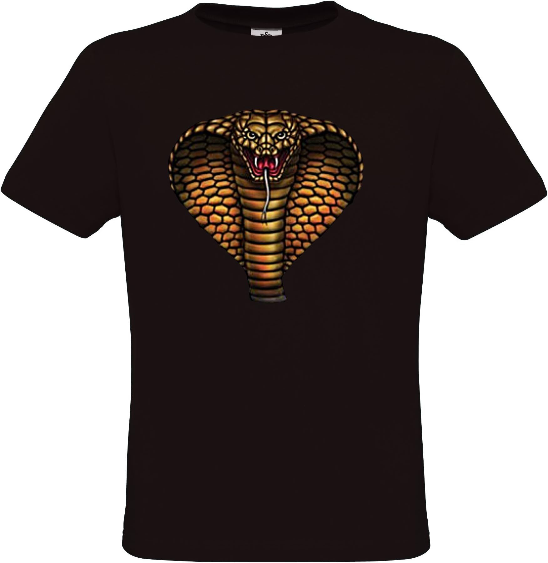 Ethno Designs Wildlife - Cobra - Reptiles - Womens & Mens Snake T-Shirt - Animal Print - Regular Fit