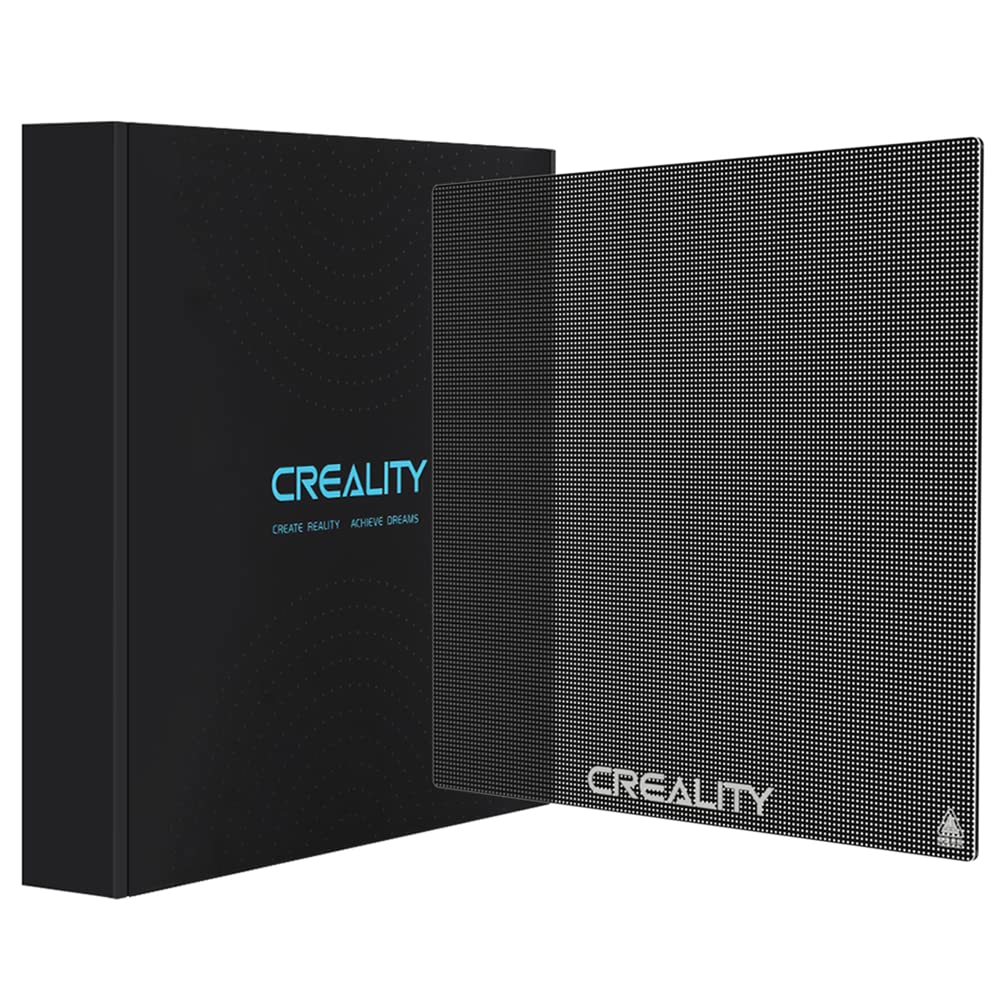 Creality Official Ender 3 Glass Bed: 235x235mm Tempered Glass Plate for Ender 3 PRO, V2 Neo, S1, 5 PRO | Superior Adhesion & Easy Removal