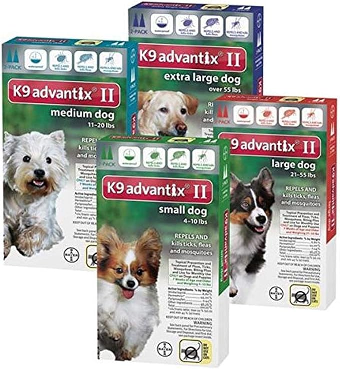 k9 advantix ii topical extra large dog flea & tick treatment