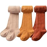 CHUNG Toddler Little Girls Cotton Tights Footed Thick Winter Cable Knit Legging Pantyhose Stocking