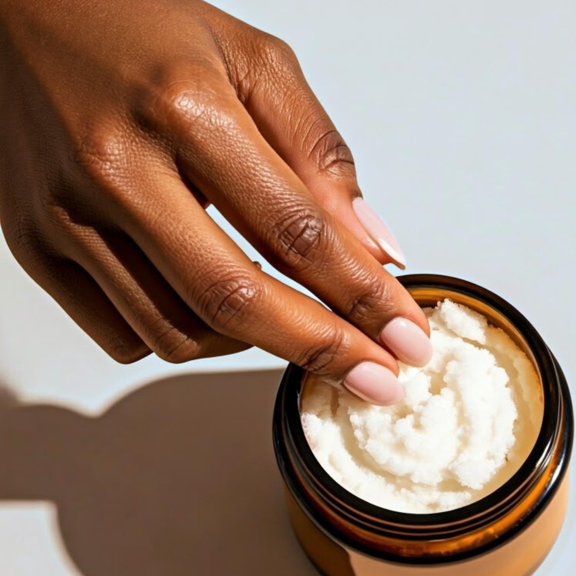 Joli Noir - Sugar Scrub - [Cake Batter] Exfoliating Body Scrub Made With Pumice, Grapeseed, Olive Oil, Sunflower, & Castor Oils To Reveal Silky Smooth Skin