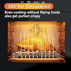 Air Fryer Basket for Oven, 2 Set Air Fryer Pan and