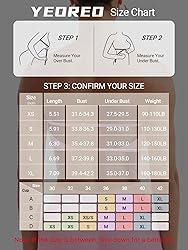 YEOREO Women Strapless Bandeau Sports Bra Padded
