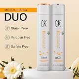 GK HAIR Moisturizing Shampoo & Conditioner Set - Sulfate Free for Color Treated view 5