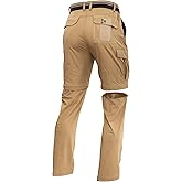 Mens Hiking Convertible Pants Zip Off Quick Dry Lightweight Fishing Safari Travel Camping Outdoor Cargo Pants