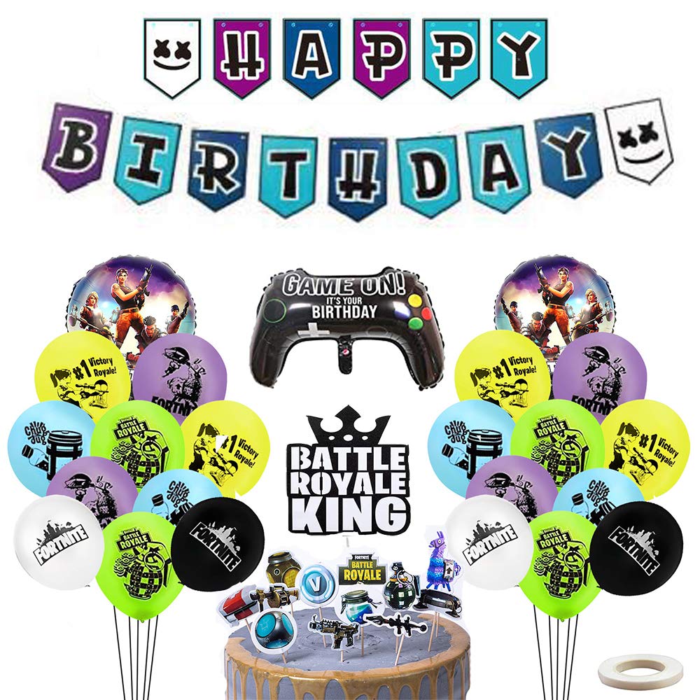 Buy For tnite Decorations For Birthday Party Foil Latex Balloons Happy