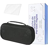 【Carry Case+Screen Protector】 Carrying Case Compatible with 2025 Lenovo Legion Go S 8" & Accessories, Shockproof Scratch-Proo