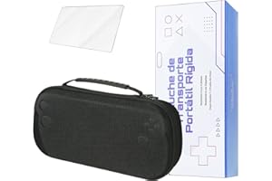 【Carry Case+Screen Protector】 Carrying Case Compatible with 2025 Lenovo Legion Go S 8" & Accessories, Shockproof Scratch-Proo