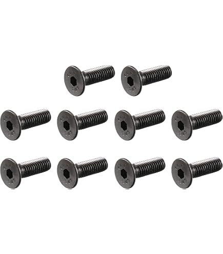 Lot De 30 Boulons Tête Fraisée 6x22 Avec écrous - Ancien Stock Quincaillerie