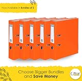 Office Centre 5 Orange A4 Large 75mm Lever Arch File Metal Edge view 5