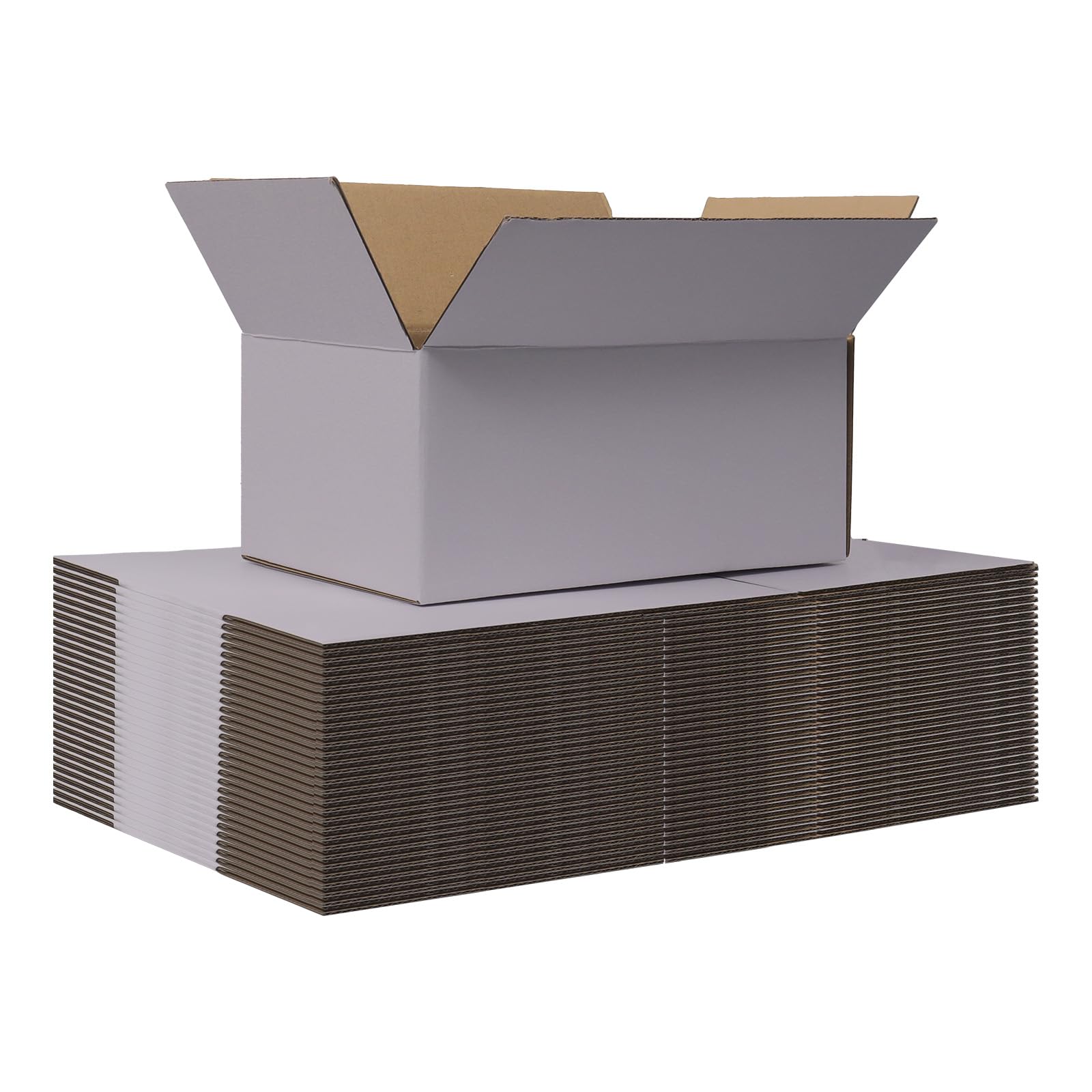 Photo 1 of MIXTRYUS 30 Pack Shipping Boxes Grey, 9x6x4 inches Small Boxes for Shipping, Small Mailing Cardboard Boxes for Packaging
