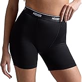 Woxer Womens Baller 5" High Waisted Boy Shorts Underwear – Seamless Boxer Briefs, Boyshort Panties, No Show Women’s Boxers