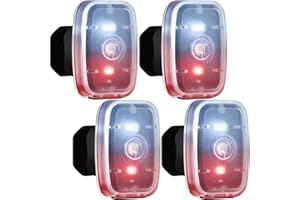 Safe LED Light USB Rechargeable Running Light Clip-on Strobe Light with 5 Lighting Modes High Visibility Accessories for Runn