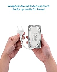 Kakyanill European Travel Plug Adapter, Type E F