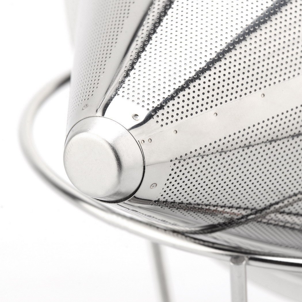 Firlar Pour Over Coffee Filter Paperless & Reusable Permanent Double Layer with Separate Stand for 1-4 cups