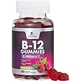 B12 Gummies for Adults, Extra Strength Energy 3000 mcg - B-12 Energy Metabolism & Immune System Support - Chewable Dietary Supplement for Adults & Kids Caffeine Free Gummy Vitamin - 60 Gummies