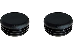 Upper Bound Front Frame Tube Hole Cover Plugs Accessory fits all Jeep Wrangler JL and Gladiator 2018 and later models