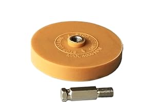 ZERINT HT-571 Decal Eraser Wheel Dia. 3 1/2" (88 mm) with Adapter