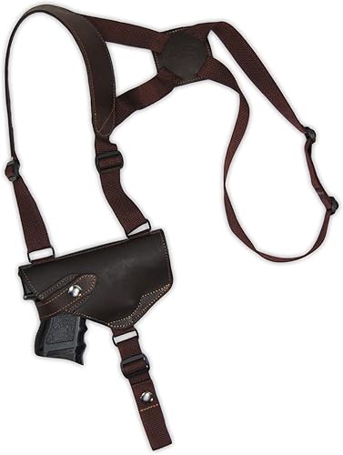 Barsony New Brown Leather Shoulder Holster