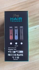 Vexloria Ball Trimmer Men Body Groomer Ceramic Blade Head LED Light IPX5 Wet Dry view 9
