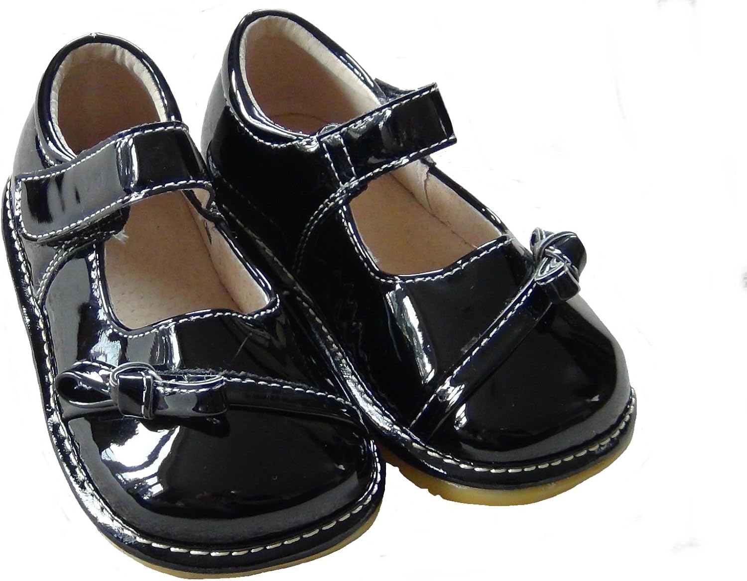 girls black patent shoes