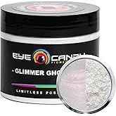 Eye Candy Pigments Premium Ghost Mica Powder - Glimmer Ghost Red (50gr) - for Epoxy, Resin, Soap, Paint, Woodworking, Acrylic Pouring, Bath Bombs, Fishing Lures - DIY Arts and Crafts Additive