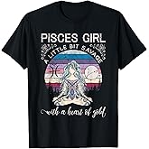Pisces Girl Birthday Shirt for Women - March Gift T-Shirt