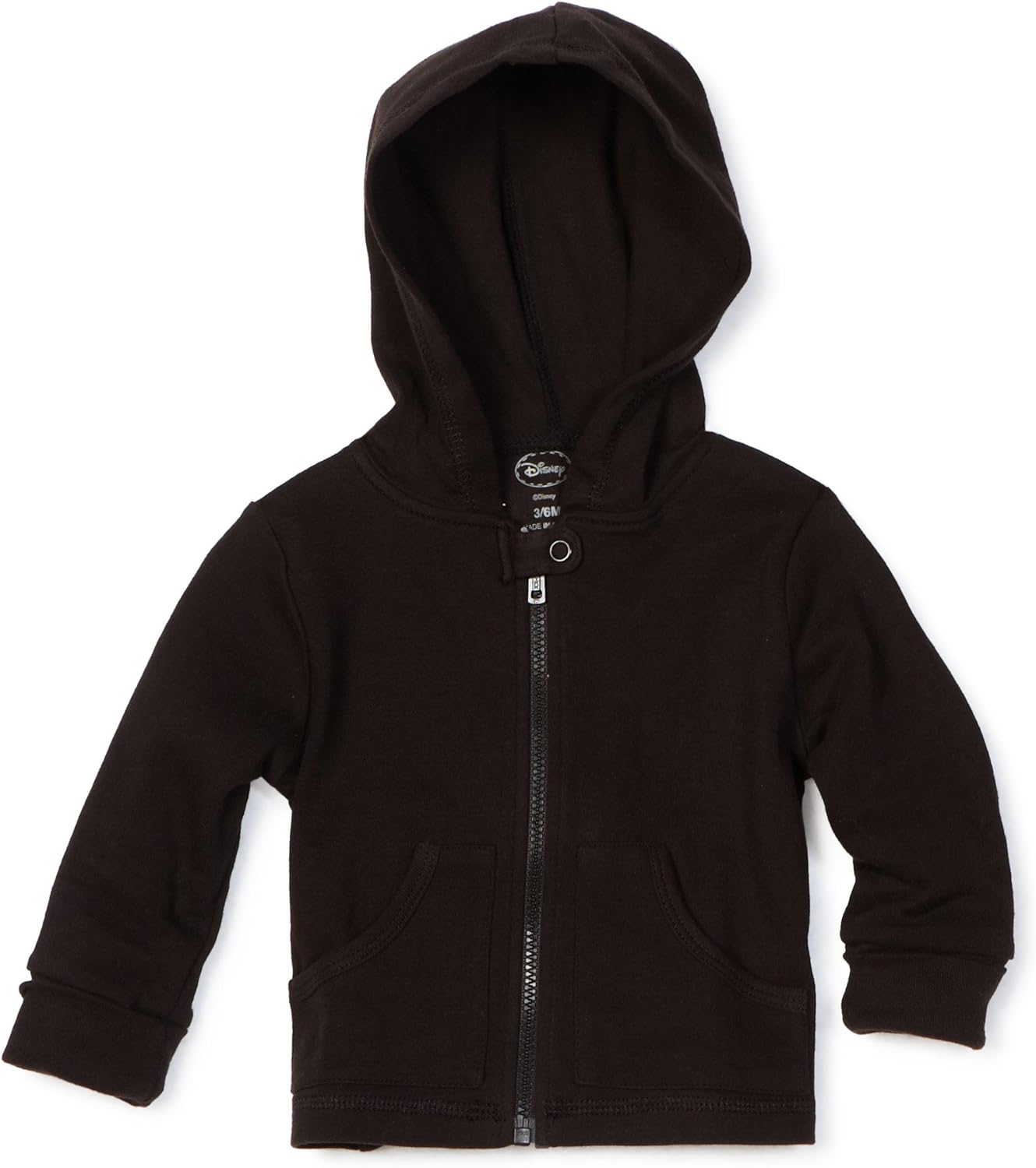 Disney BabyBoys Newborn Hooded Jacket, Black, 69 Months