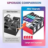 UAONO Trading Card Storage Box Commander Display 2400+ Deck Box PU Leather view 6