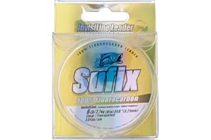 SUFIX InvisiLine Fluorocarbon Leader 6 lb Clear 33 yd