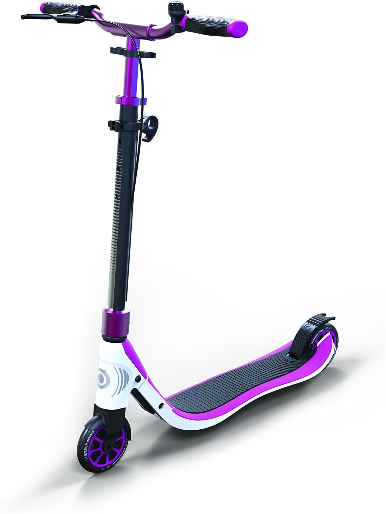 Globber One Nl 125 Deluxe 476-101 Titanium - Purple - White