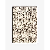Hand-Tufted Wool Area Rug – GILD Modern Luxury Collection – Bold Border, Geometric & Speckled Designer Rug for Living Room, B