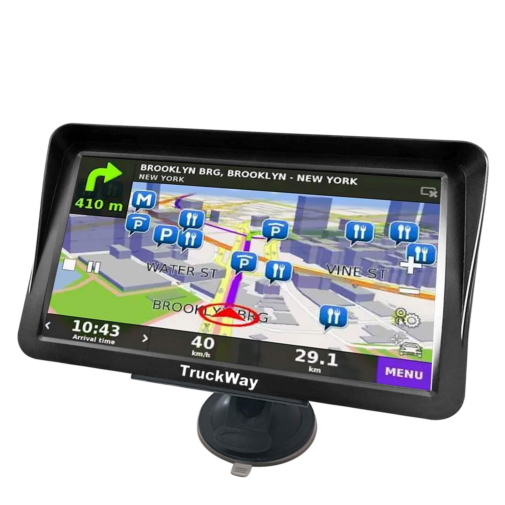 Buy TruckWay GPS Pro Series Black Edition XL Truck GPS 9" Inch for