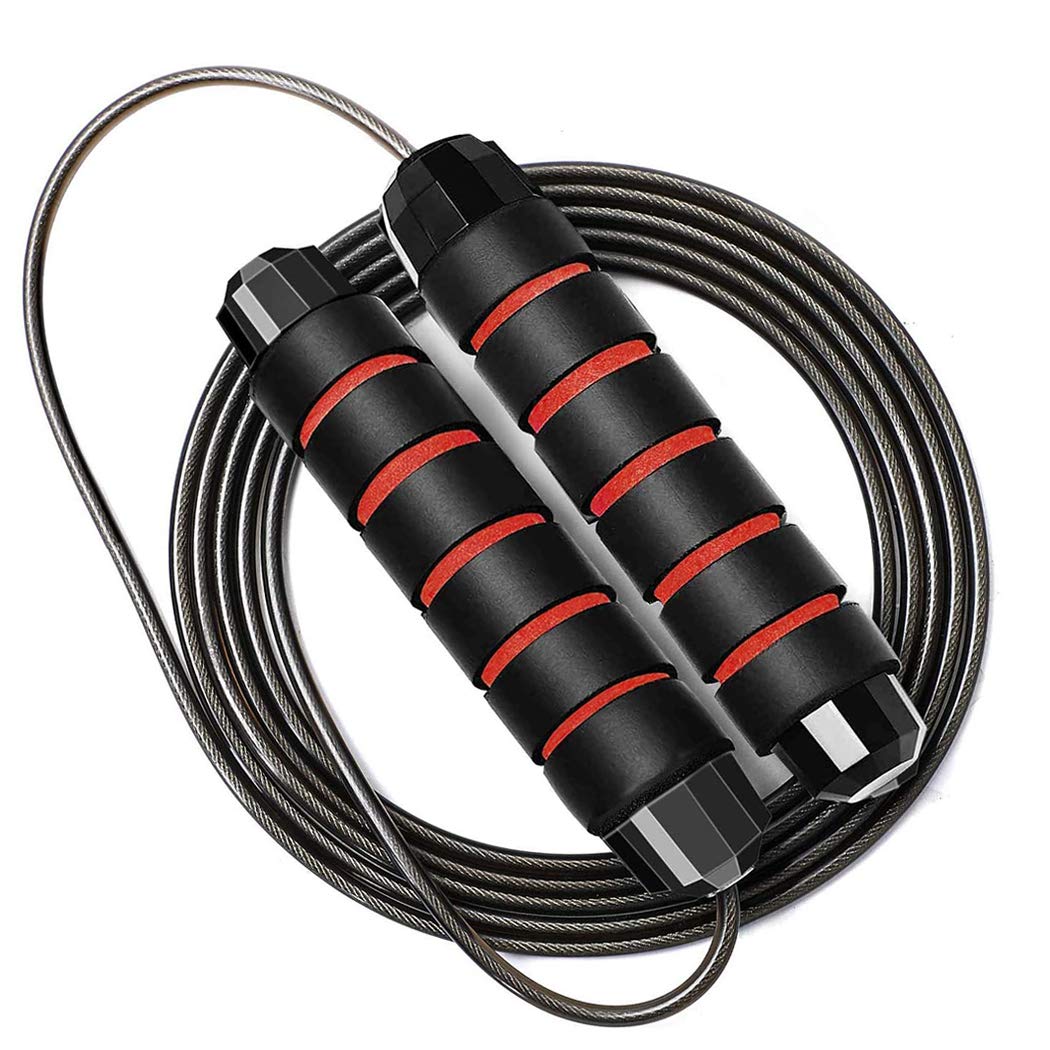 Mua 1日10分で脂肪燃焼 縄跳び トレーニング用 なわとび ジャンプロープ フィットネス用品 長さ調整 筋トレ ダイエット 室内 屋外 スポーツ用品 学生 大人 子供用 一年保証 Tren Amazon Nhật Chinh Hang 21 Fado