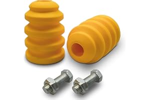 Yukauto Rear Bump Stops, Jounce Bumpers Fit for Chevy 2007-2019 Silverado 1500, 2007-2019 Sierra 1500 15236353 (1 Pair)