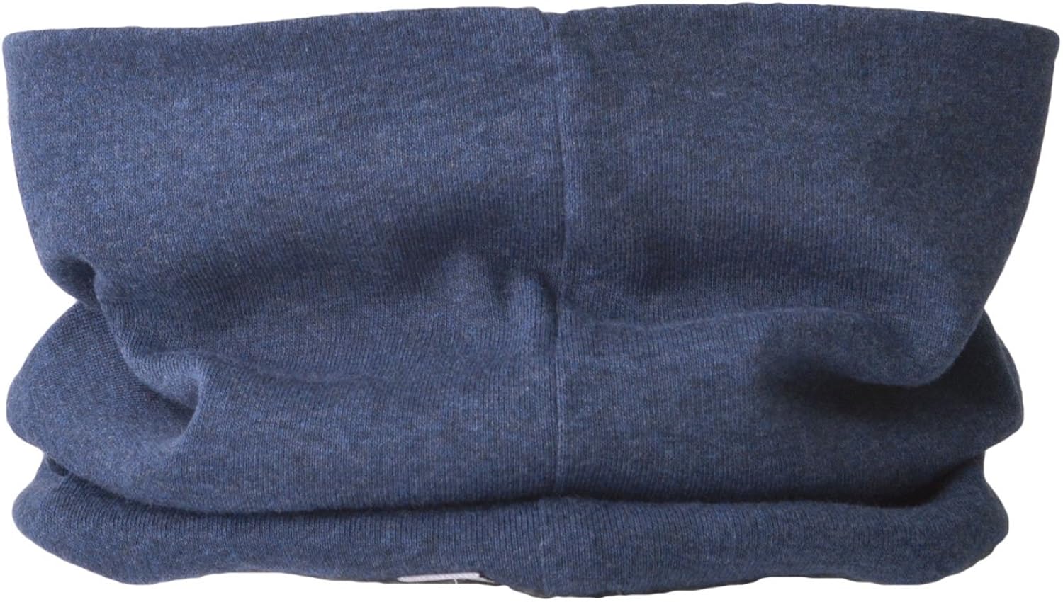 Casualbox Unisex Headband Neck Warmer 100% ORGANIC Cotton Made In JAPAN Scarf Navy(Size: One Size)
